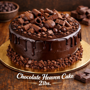 Pie in the Sky Chocolate Heaven Cake fresh delivery by Gull Flowers Karachi.