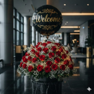VIP Royal Airport Welcome Flower Setup Pakistan