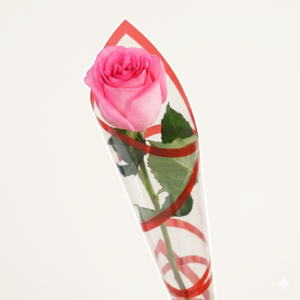 imported-pink-rose-with-transparent-red-spiral-wrap-gull-flowers