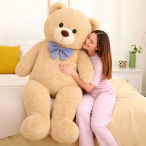 Giant 5 Foot Life Size Brown Teddy Bear Gift - Gull Flowers Karachi